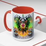 JesterBelle HOT STUFF Accent Coffee Mug (11, 15oz)